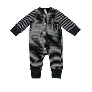 Childhoods Clothing Striped Long Sleeved Romper